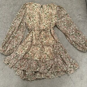 flower patterned dress